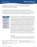 Cover page: Evaluating the impact of a year-long external mentorship pilot program in classical hematology.