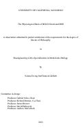 Cover page: The Physiological Basis of BOLD Functional MRI /