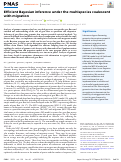 Cover page: Efficient Bayesian inference under the multispecies coalescent with migration