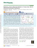 Cover page: Employing a Narrow-Band-Gap Mediator in Ternary Solar Cells for Enhanced Photovoltaic Performance