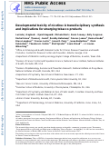 Cover page: Developmental toxicity of nicotine: A transdisciplinary synthesis and implications for emerging tobacco products.