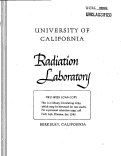 Cover page: MADELUNG CONSTANTS AND COORDINATION