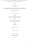 Cover page: Effect of Heat Waves and Irrigation Practices on Grape Berry Phenolics and Transcriptomics of Cabernet Sauvignon Grapes