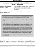 Cover page: Association Between Sexually Transmitted Infections and the Urine Culture