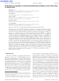 Cover page: Performance evaluation of pulsed photothermal profiling of port wine stain in human skin