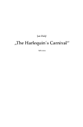 Cover page: The Harlequin´s Carnival