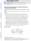 Cover page: Repair of 8-oxoG:A mismatches by the MUTYH glycosylase: Mechanism, metals and medicine