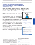 Cover page: Association between Z-score for birth weight and postoperative outcomes in neonates and infants with congenital heart disease