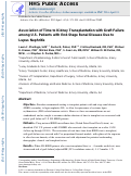 Cover page: Association of time to kidney transplantation with graft failure among U.S. patients with end-stage renal disease due to lupus nephritis.