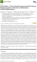 Cover page: PUB-SalNet: A Pre-Trained Unsupervised Self-Aware Backpropagation Network for Biomedical Salient Segmentation