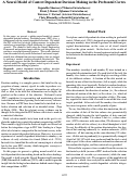 Cover page: A Neural Model of Context Dependent Decision Making in the Prefrontal Cortex