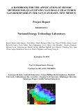 Cover page: A Handbook for the Application of Seismic Methods for Quantifying Naturally Fractured Gas 
Reservoirs in the San Juan Basin, New Mexico