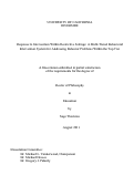 Cover page: Response to Intervention Within Restrictive Settings: A Multi-Tiered Behavioral Intervention System for Addressing Behavior Problems Within the Top Tier