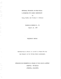 Cover page: Rehearsal Processes in Free Recall A Procedure for Direct Observation