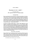 Cover page: Reasoning by rule or model?