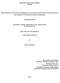 Cover page: Transcriptomic and Genetic Investigations into Lineage Specification of the Neural Crest and Tailbud in Vertebrate Embryo Development