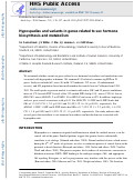 Cover page: Hypospadias and variants in genes related to sex hormone biosynthesis and metabolism