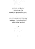 Cover page: Reciprocity in Literary Translation: Gift Exchange Theory and Translation Praxis in Brazil and Mexico (1968-2015)