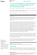 Cover page: A Case of Granulomatosis with Polyangiitis: Consequences of Delayed Diagnosis in a Life-threatening Malady