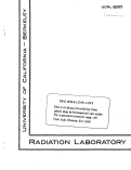 Cover page: SPONTANEOUS FISSION RATE OP Cf246