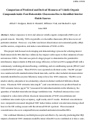 Cover page: Comparison of predicted and derived measures of volatile organic 
compounds inside four relocatable classrooms due to identified interior finish 
sources