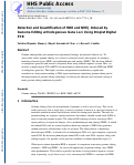 Cover page: Detection and Quantification of HDR and NHEJ Induced by Genome Editing at Endogenous Gene Loci Using Droplet Digital PCR