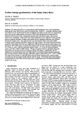 Cover page: Carbon isotope geochemistry of the Santa Clara River