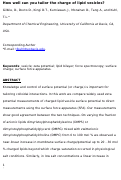 Cover page: How Well Can You Tailor the Charge of Lipid Vesicles?