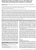 Cover page: Skeletal muscle fibrosis and stiffness increase after rotator cuff tendon injury and neuromuscular compromise in a rat model