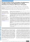 Cover page: Glycogen Synthase Kinase-3β Mediates Proinflammatory Cytokine Secretion and Adipogenesis in Orbital Fibroblasts from Patients with Graves Orbitopathy.