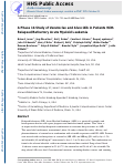 Cover page: A phase 1b study of venetoclax and alvocidib in patients with relapsed/refractory acute myeloid leukemia