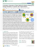 Cover page: Leveraging a Separation of States Method for Relative Binding Free Energy Calculations in Systems with Trapped Waters.