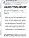 Cover page: The anticancer drug sunitinib promotes autophagyand protects from neurotoxicity in an HIV-1 Tat model of neurodegeneration