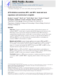 Cover page: ATR inhibition sensitizes HPV− and HPV+ head and neck squamous cell carcinoma to cisplatin