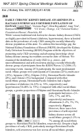 Cover page: EARLY CHRONIC KIDNEY DISEASE AWARENESS IN A RACIALLY/ETHNICALLY DIVERSE POPULATION OF HAWAII