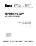 Cover page: The Crisis in Rental Housing: A Canadian Perspective