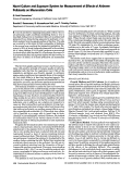 Cover page: Novel culture and exposure system for measurement of effects of airborne pollutants on mammalian cells