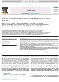 Cover page: Predictors of emergency medical services use by adults with heart failure; 2009–2017