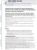 Cover page: Ofatumumab and Lenalidomide for Patients with Relapsed or Refractory Chronic Lymphocytic Leukemia: Correlation between Responses and Immune Characteristics