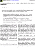 Cover page: Erythrocyte aldose reductase activity and sorbitol levels in diabetic retinopathy.