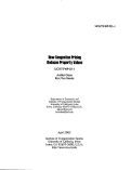 Cover page: How Congestion Pricing Reduces Property Values