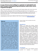 Cover page: A case of new-onset vitiligo in a patient on tofacitinib and brief review of paradoxical presentations with other novel targeted therapies