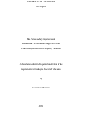 Cover page: The Postsecondary Experiences of Latinas from a Low-Income, Single-Sex Urban Catholic High School in Los Angeles, California