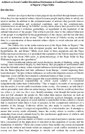 Cover page: Artifacts as Social Conflict Resolution Mechanism in Traditional Urhobo Society of Nigeria's Niger Delta