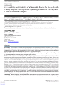 Cover page: Acceptability and Usability of a Wearable Device for Sleep Health Among English- and Spanish-Speaking Patients in a Safety Net Clinic: Qualitative Analysis