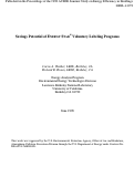 Cover page: Savings potential of ENERGY STAR (registered trademark) voluntary 
labeling programs