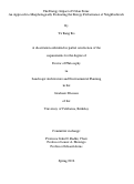 Cover page: The Energy Impact of Urban Form: An Approach to Morphologically Evaluating the Energy Performance of Neighborhoods