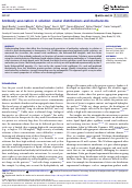 Cover page: Antibody association in solution: cluster distributions and mechanisms.