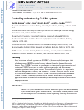 Cover page: Controlling and enhancing CRISPR systems