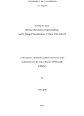 Cover page: Taming the Army: Military Mobilization, Empire-building, and the Mongol Transformation of China, 1264-1644 CE